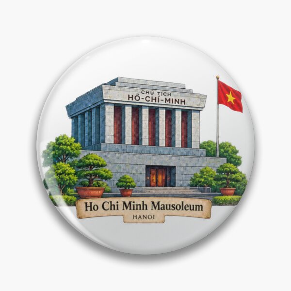 Artikelvorschau, Wahrzeichen Vietnams Ho-Chi-Minh-Mausoleum entworfen und verkauft von minordesignrev.