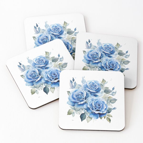 Item preview, Blue Rose | Elegant Floral Aesthetic Art designed and sold by Mandayartstudio.