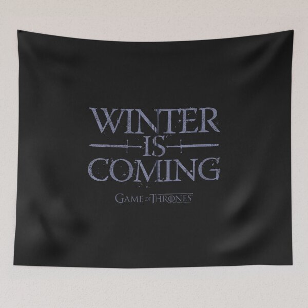 Item preview, G.of.T Winter Is Coming Logo Zip Hoodie designed and sold by mitchellckz.