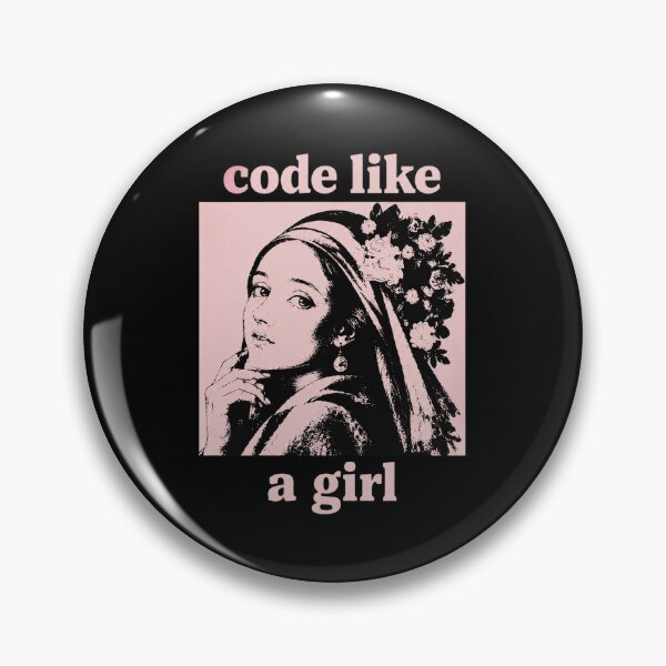 Item preview, Code Like a Girl designed and sold by elainew2irma.