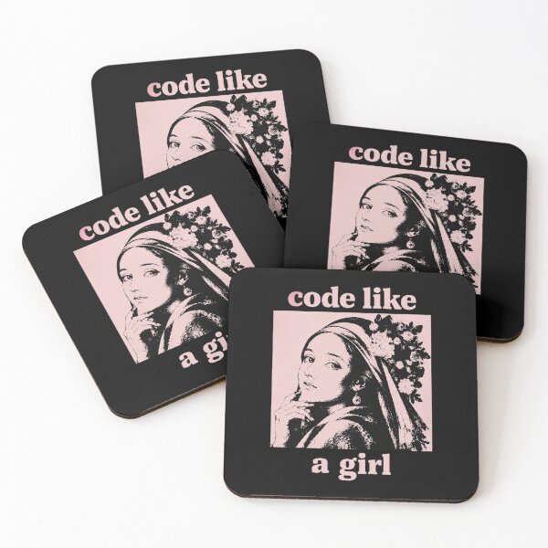 Item preview, Code Like a Girl designed and sold by elainew2irma.