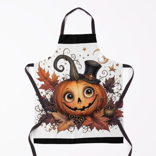 Item preview, Whimsical Pumpkin with Top Hat designed and sold by Shelley Loewnau-Jones Studio.