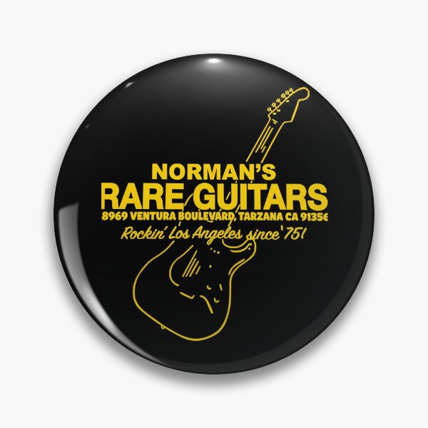 Item preview, Norman's Rares Guitars Retro Electric Instrument Outline designed and sold by GloopDot.