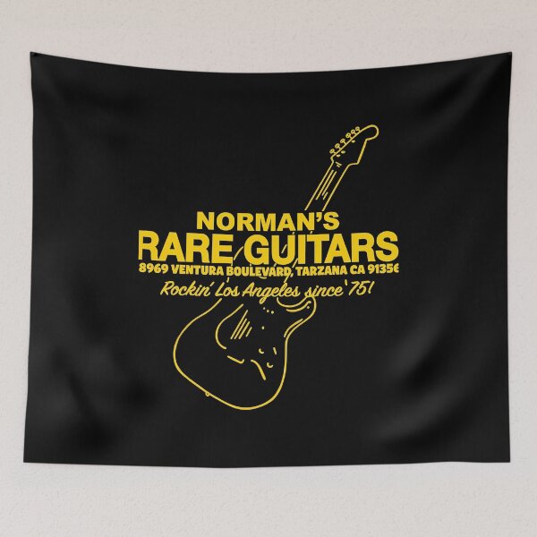 Item preview, Norman's Rares Guitars Retro Electric Instrument Outline designed and sold by GloopDot.