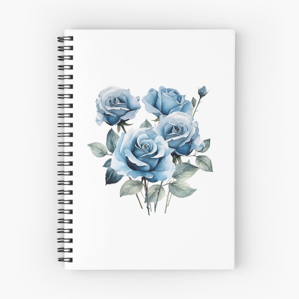 Item preview, Blue Rose | Elegant Floral Aesthetic Art designed and sold by Mandayartstudio.