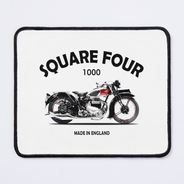 Item preview, Vintage Ariel Square Four Motorcycle Classic Engineering Illustration designed and sold by Harris88.