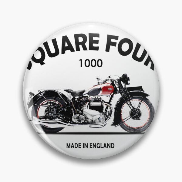 Item preview, Vintage Ariel Square Four Motorcycle Classic Engineering Illustration designed and sold by Harris88.