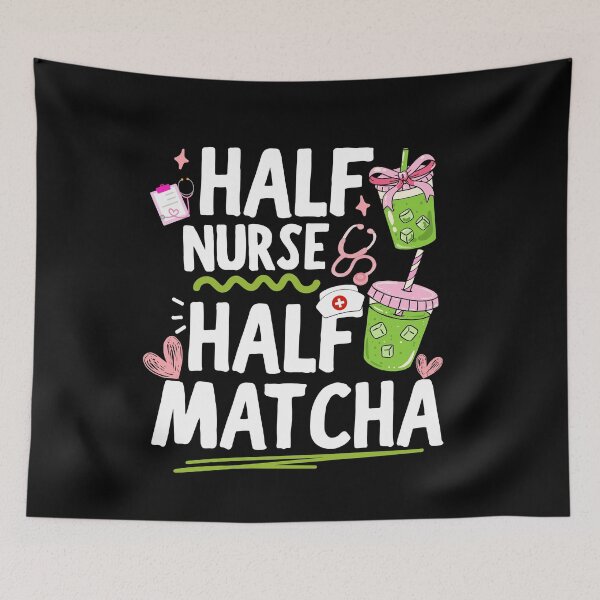 Item preview, Half Nurse Half Matcha  designed and sold by thebest-2studio.