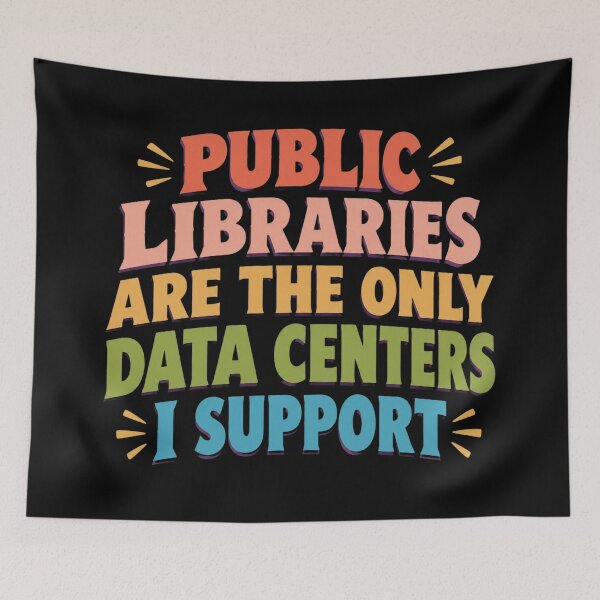 Item preview, Public Libraries Support designed and sold by elainew2irma.