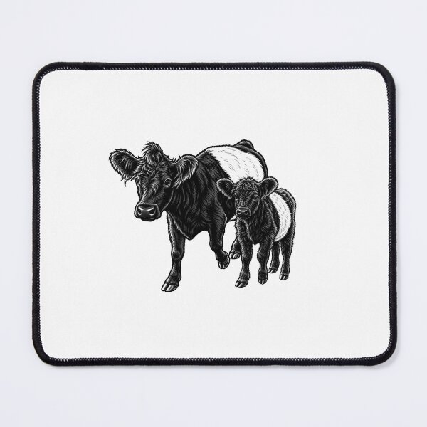 Item preview, Belted Galloway family designed and sold by Eva Freeman.