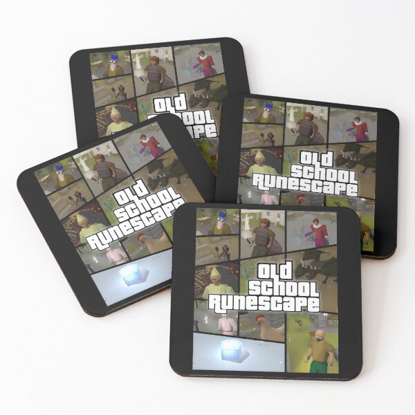 Item preview, Olds School RuneScapes GTA Style Collage Item designed and sold by GloopDot.