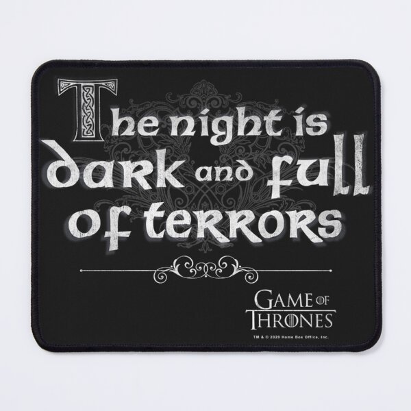 Item preview, G.of.T The Night is Dark and Full of Terrors designed and sold by mitchellckz.