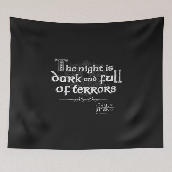Item preview, G.of.T The Night is Dark and Full of Terrors designed and sold by mitchellckz.