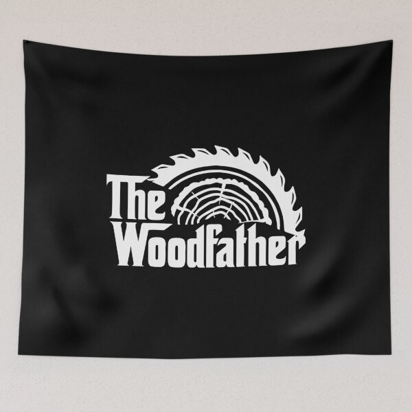 Item preview, The Woodfather - Funny Carpenter Gift designed and sold by yushelaviora.