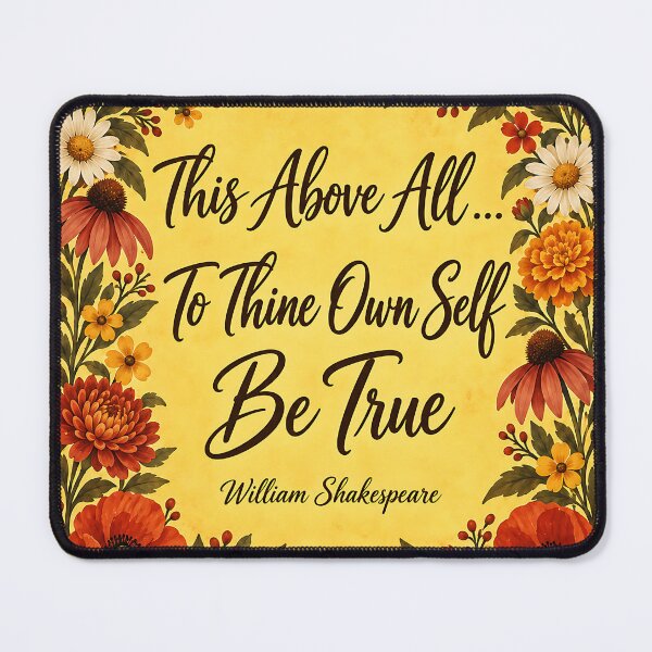 Item preview, Shakespeare Quotation designed and sold by Rockett Graphics.