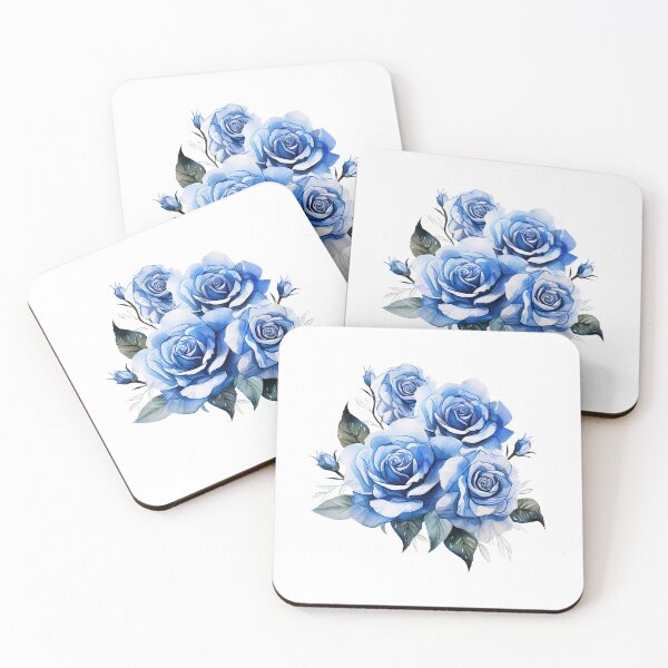 Item preview, Blue Rose | Elegant Floral Aesthetic Art designed and sold by Mandayartstudio.