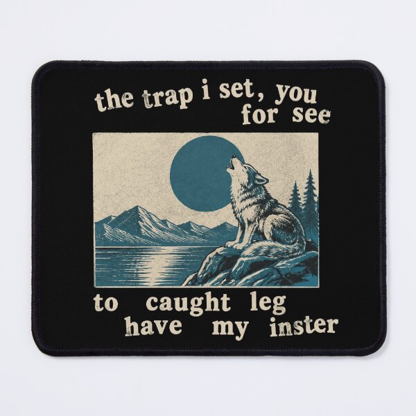 Item preview, Howling Wolf Quote designed and sold by Elizabromby.