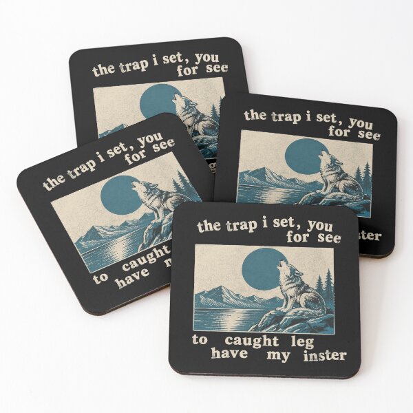 Item preview, Howling Wolf Quote designed and sold by Elizabromby.