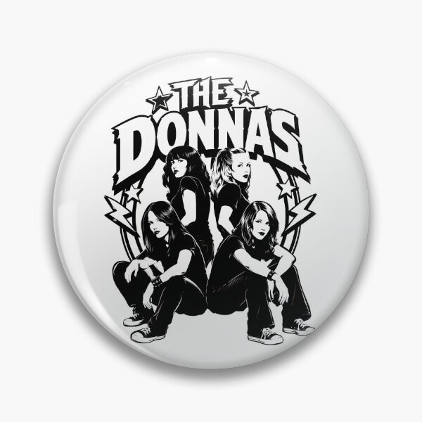 Item preview,  The Donnas Band Logo And Members designed and sold by AugusteGiraud.