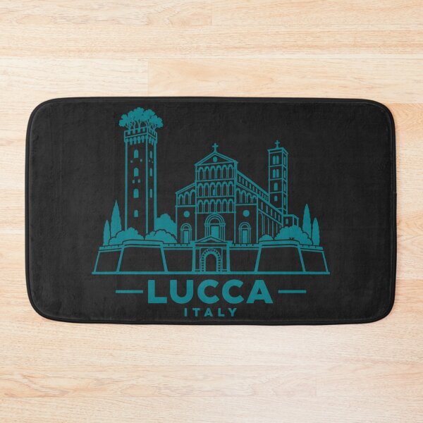 Item preview, Lucca Italy Line Art Landmark Poster designed and sold by CMYKStudio.