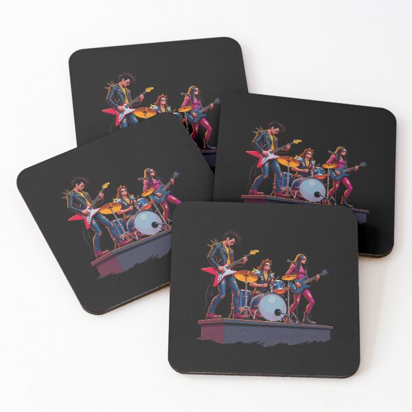 Item preview, epic retro rock band designed and sold by ChristopherA12.