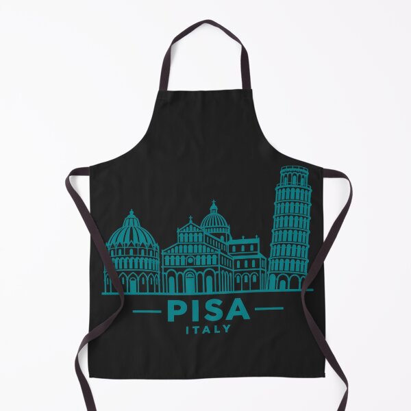 Item preview, Pisa Italy Line Art Landmark Poster designed and sold by CMYKStudio.