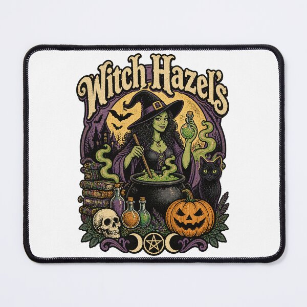 Item preview, Witch Hazel's Apothecary Vintage Style Illustration with Mystic and Herbal Elements designed and sold by Covita.