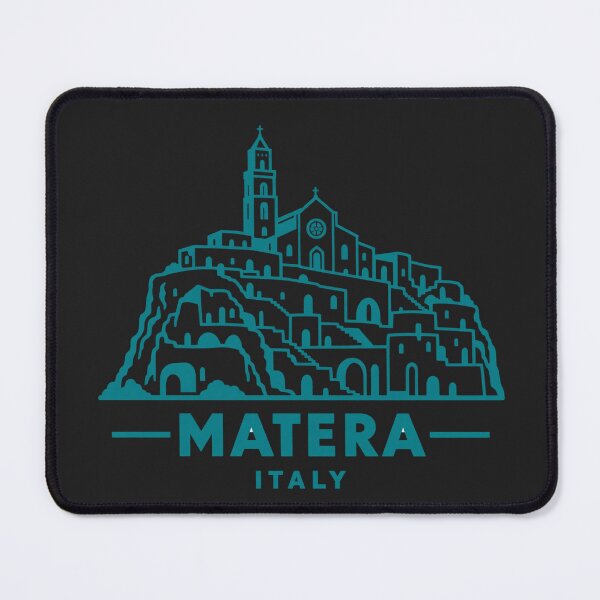 Item preview, Matera Italy Line Art Landmark Poster designed and sold by CMYKStudio.