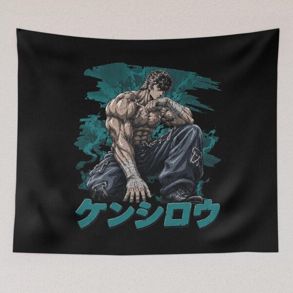 Item preview, Kenshiro Teal Brushstroke designed and sold by Elizabromby.