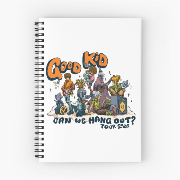 Item preview, good kid can we hang out tour 2026 vintage indie rock graphic designed and sold by ChristopherA12.