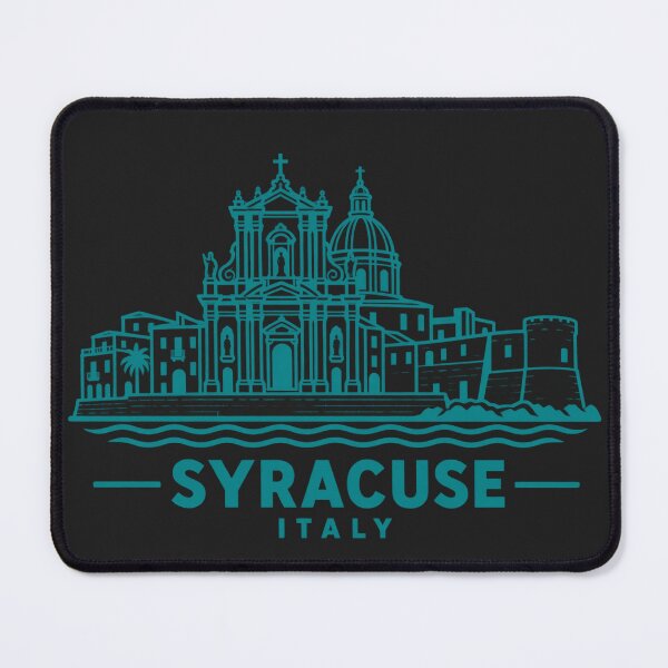 Item preview, Syracuse Sicily Italy Line Art Landmark Poster designed and sold by CMYKStudio.