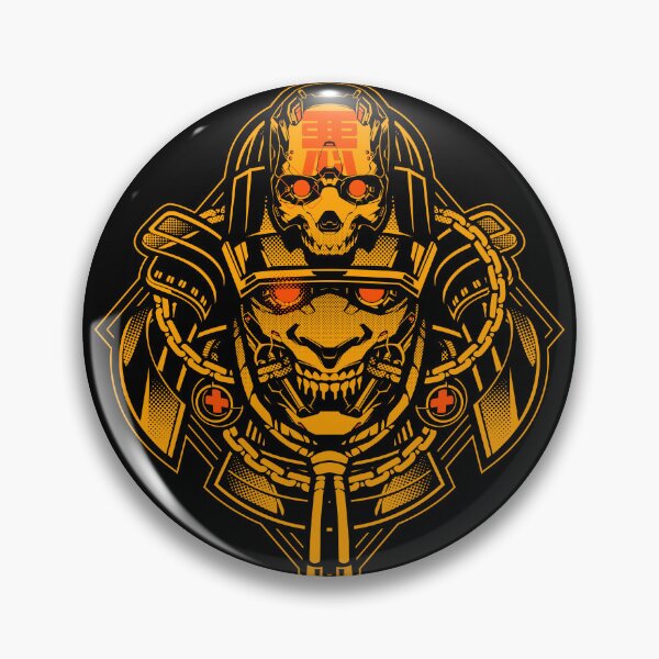 Item preview, Samurai Mecha Skull designed and sold by Blackout  Brother.