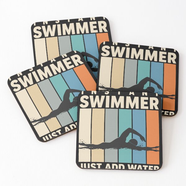 Item preview, Instant Swimmer Just Add Water Retro Design designed and sold by KENNETHPAGANJON.