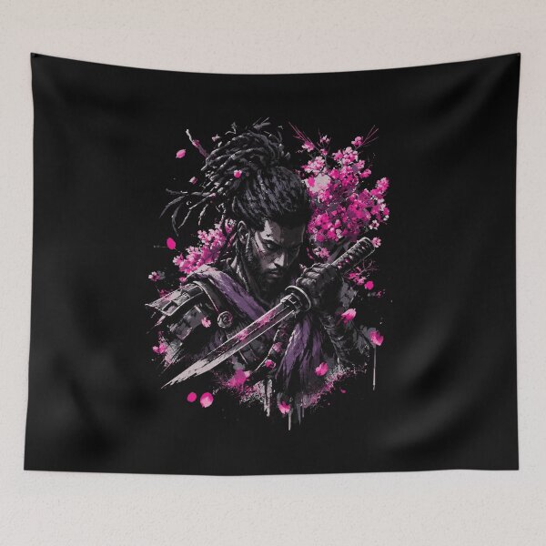 Item preview, Black Samurai Blossom designed and sold by elsiechillqzde.