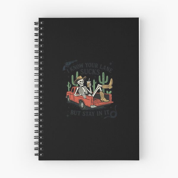 Item preview, I Know Your Lane Sucks But Stay In It Skeleton designed and sold by MarielaDeckow.