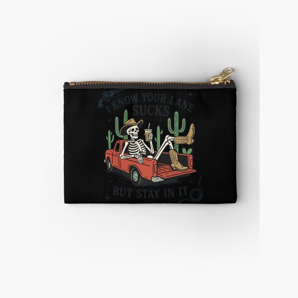 Item preview, I Know Your Lane Sucks But Stay In It Skeleton designed and sold by MarielaDeckow.
