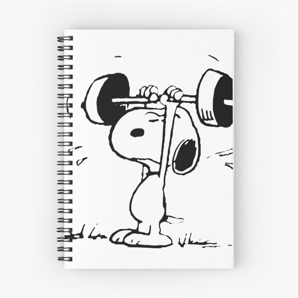 Item preview, Snoopy Character Lifting Weights designed and sold by KENNETHPAGANJON.