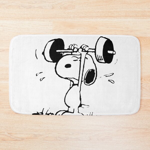 Item preview, Snoopy Character Lifting Weights designed and sold by KENNETHPAGANJON.