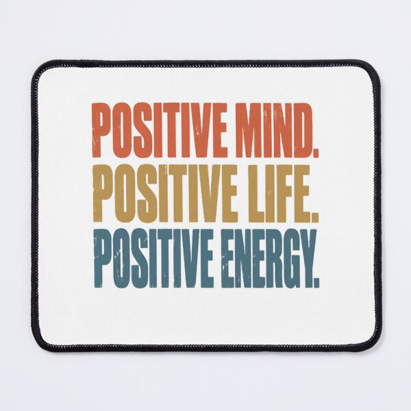 Item preview, Positive Mind. Positive Life. Positive Energy. Motivational Quote Inspirational Mindset Wellness designed and sold by RetroMini2026.
