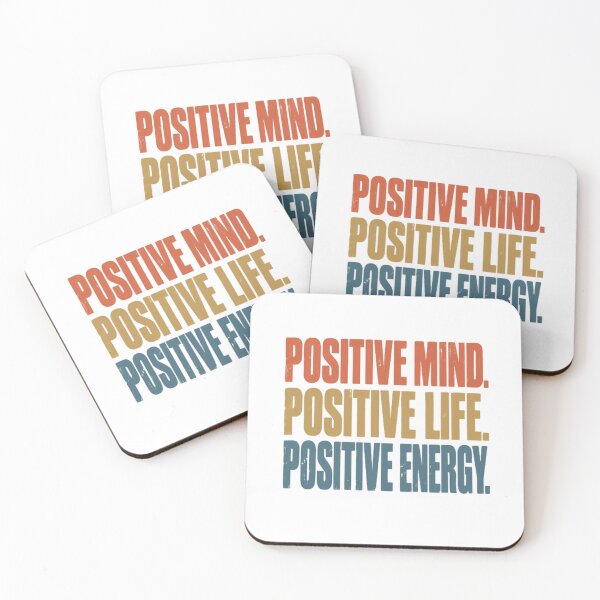 Item preview, Positive Mind. Positive Life. Positive Energy. Motivational Quote Inspirational Mindset Wellness designed and sold by RetroMini2026.