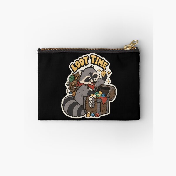 Item preview, Loot Time Raccoon designed and sold by elsiechillqzde.