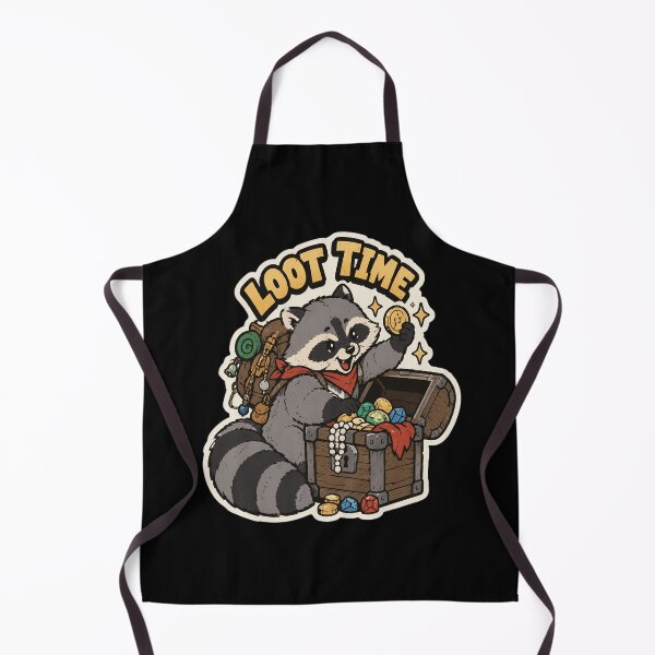 Item preview, Loot Time Raccoon designed and sold by elsiechillqzde.