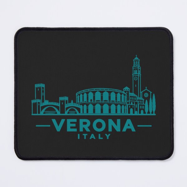 Item preview, Verona Italy Line Art Skyline Poster designed and sold by CMYKStudio.