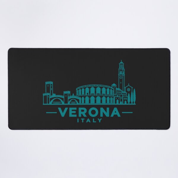 Item preview, Verona Italy Line Art Skyline Poster designed and sold by CMYKStudio.