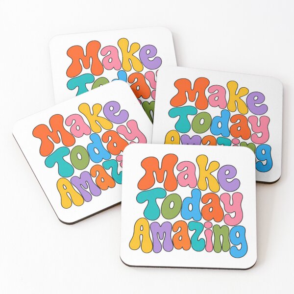 Item preview, Make Today Amazing Motivational Quote Positive Mindset Inspiration designed and sold by HumansStuck12.