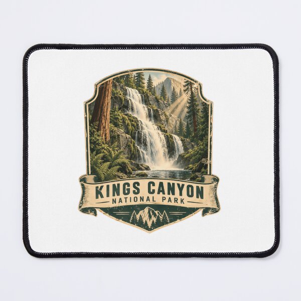 Item preview, Kings Canyon National Park Travel Outdoors Hiker Explorer Nature Lover designed and sold by Simsimah26Parks.