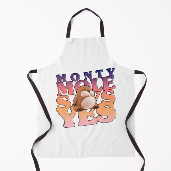 Item preview, Monty Mole Character Illustration Saying Yes - Cute Retro Video Game Inspired Design designed and sold by MuddyDragon.