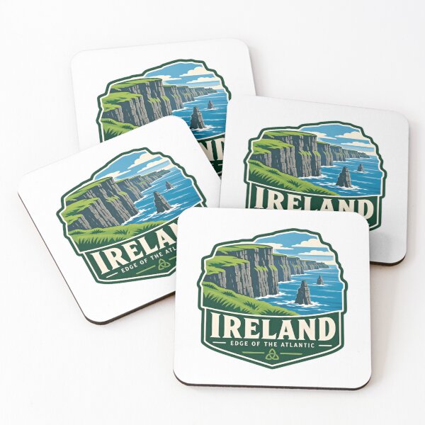 Item preview, Ireland Edge Of The Atlantic Irish Travel European Heritage designed and sold by Star3NowForMe.