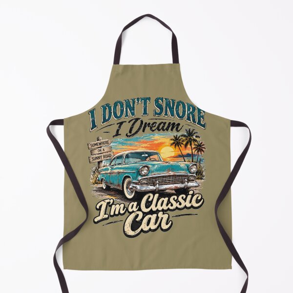 Item preview, I Don't Snore I Dream I'm a Classic Car – Funny Retro Vintage Vehicle Art designed and sold by Evelashop.