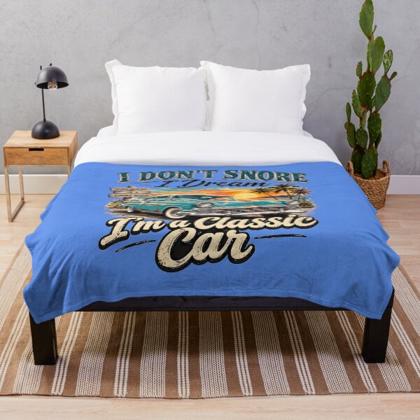 Item preview, I Don't Snore I Dream I'm a Classic Car – Funny Retro Vintage Vehicle Art designed and sold by Evelashop.